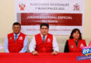 JEE SANTA entregará credenciales a autoridades electas de la Provincia de Pallasca
