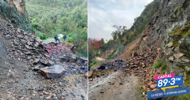 Provincia de Pallasca: Derrumbe bloquea vía nacional en el tramo Llapo-Tauca