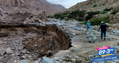 Llevarán maquinaria a zonas afectadas por huaicos en provincias de Pallasca, Santa, Casma y Huarmey